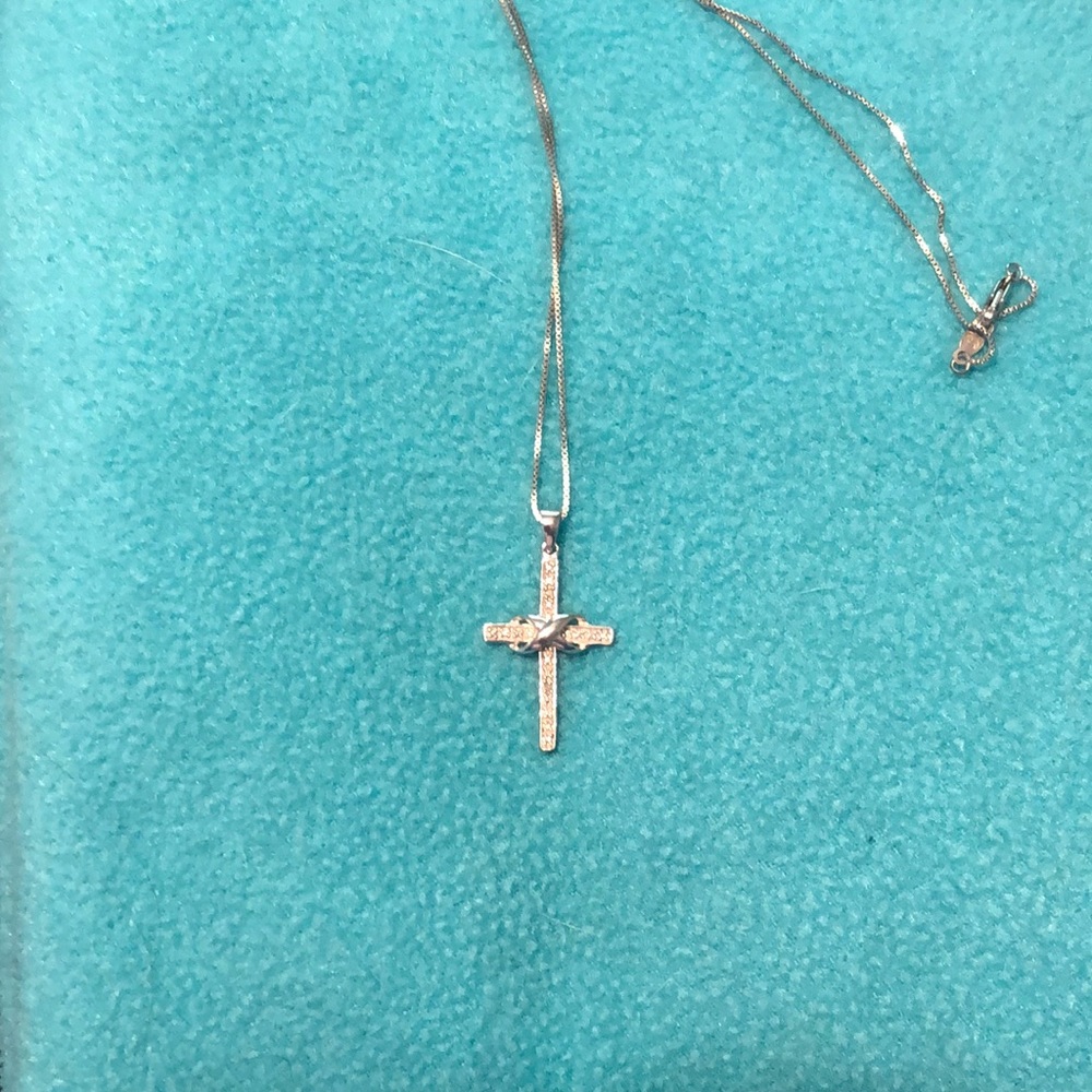 Infinity Cross necklace
